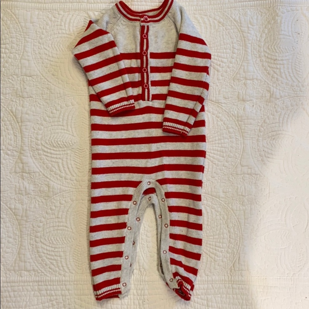 Cat & Jack Stripped One piece sweater.